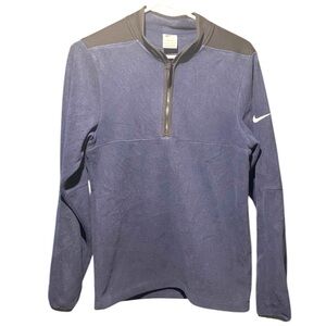Nike Preowned Mens Quarter Zip Pullover Sweatshirt Size XSmall
